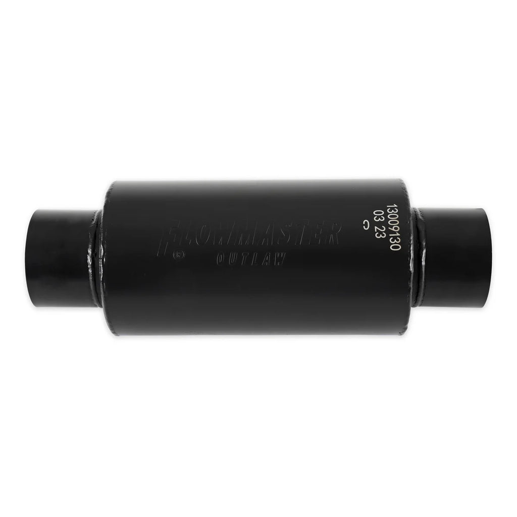 Flowmaster Pro Series Outlaw Race Muffler - 3.0"/3.0" - Detail View