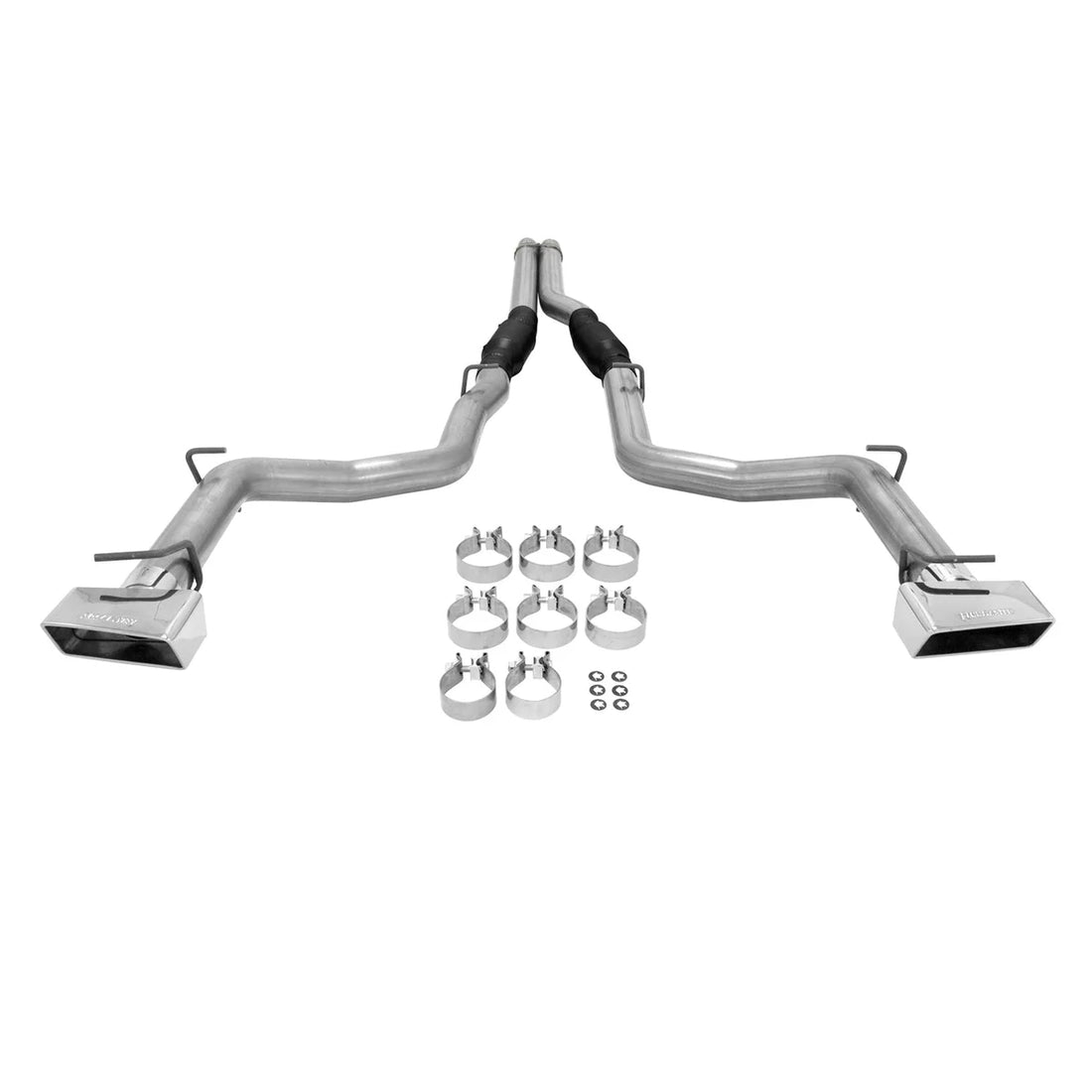 Flowmaster R/T - Aggressive sound fits 2009-2014 Dodge Challenger 5.7L Hemi - Back View