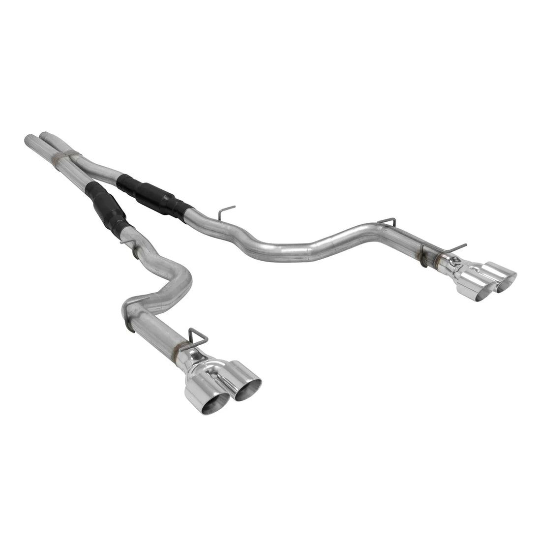 Flowmaster R/T - Aggressive sound fits 2015-2016 Dodge Challenger 5.7L Hemi - Side View