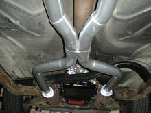 Load image into Gallery viewer, Flowmaster Scavenger Crossover Pipe Kit - 3.00 in. - universal 5-piece kit 409SS - Installation View