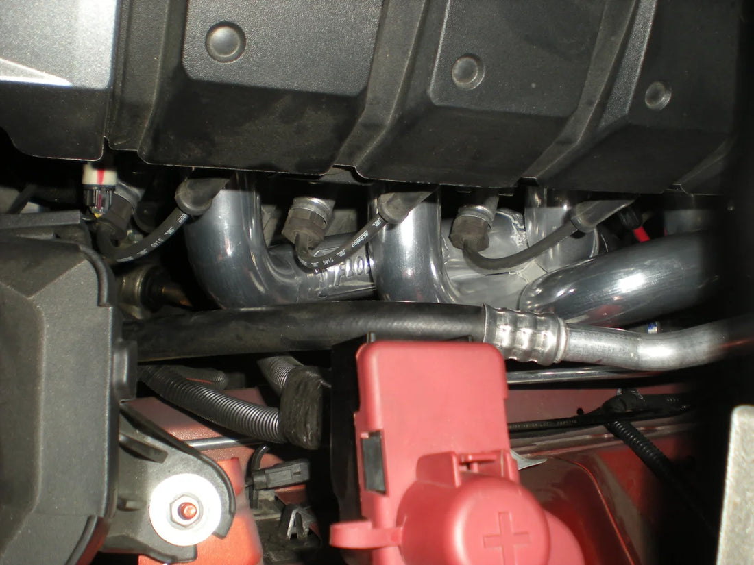 Flowmaster Scavenger Series Elite Header fits 2010-2015 Chevrolet Camaro - Installation View