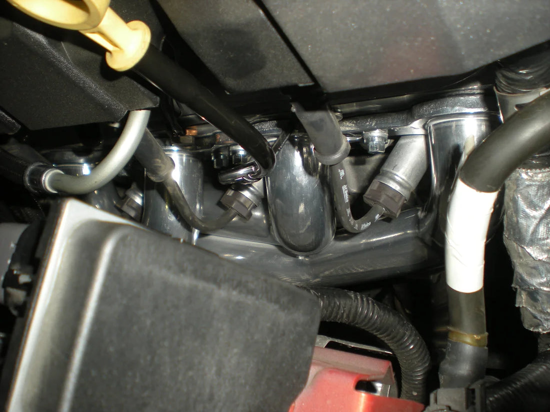 Flowmaster Scavenger Series Elite Header fits 2010-2015 Chevrolet Camaro - Installation View