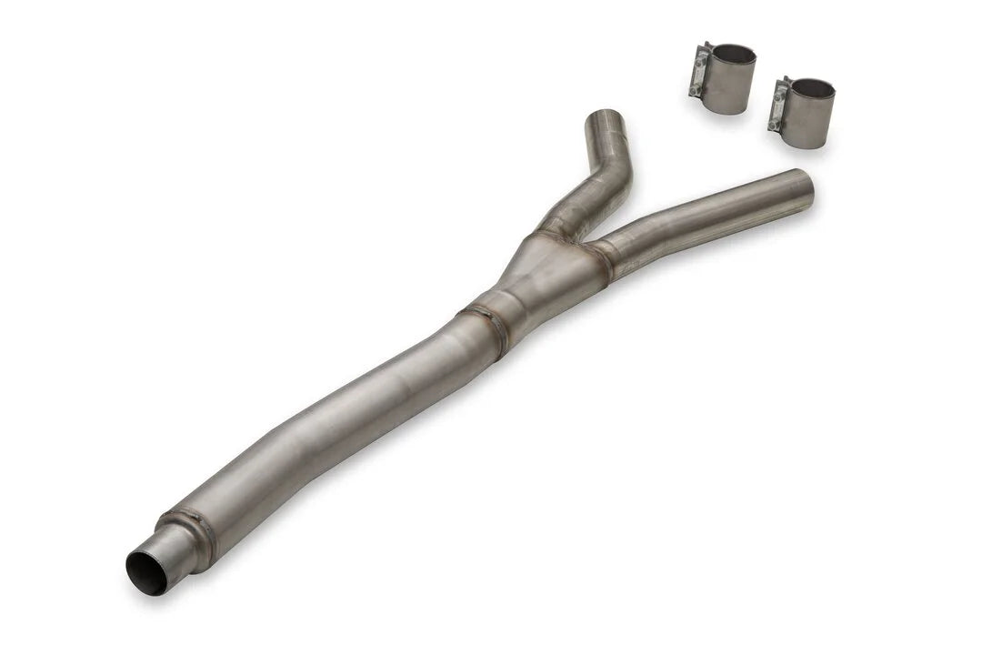 Flowmaster Scavenger Y-Pipe Kit fits 2024-2026 Ford Mustang EcoBoost - Back View