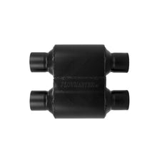 Load image into Gallery viewer, Flowmaster Super 10 Series Stainless Steel - 2.50 in. IN/OUT - Aggressive Sound - Side View