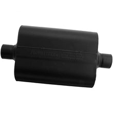 Load image into Gallery viewer, Flowmaster Super 40 - 2.50 Center In / 2.50 Center Out - Aggressive Sound - Side View