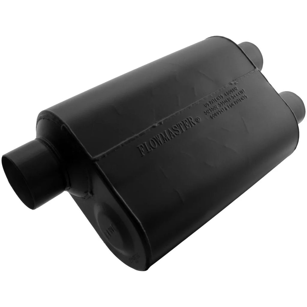 Flowmaster Super 40 - 3.00 Offset In / 2.50 Dual Out - Aggressive Sound fits 2010 Ford F-150 SVT Raptor - Main Product View