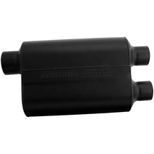 Load image into Gallery viewer, Flowmaster Super 40 - 3.00 Offset In / 2.50 Dual Out - Aggressive Sound fits 2010 Ford F-150 SVT Raptor - Side View