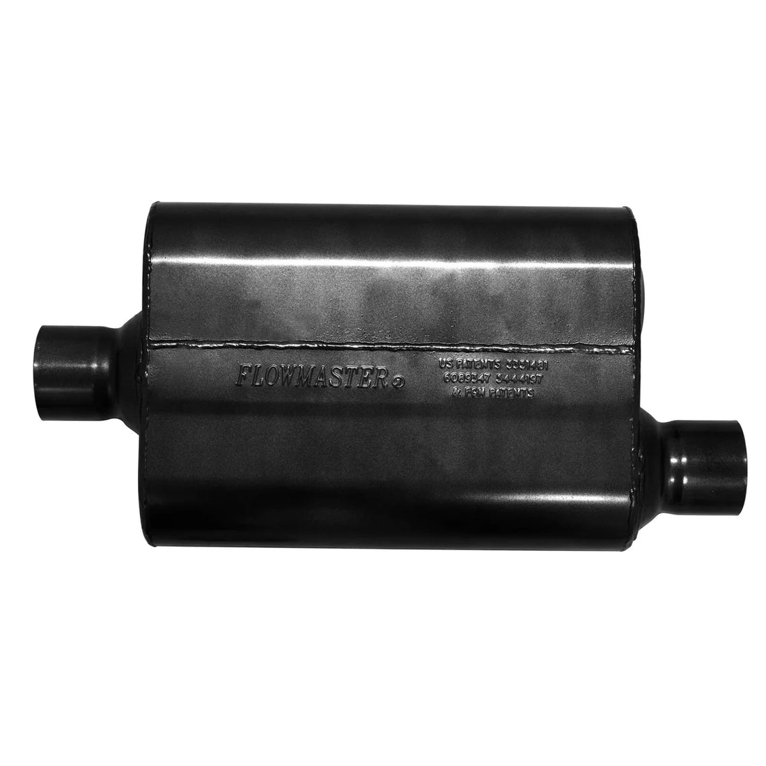 Flowmaster Super 44 Series Chambered Muffler fits 2015 Ford Mustang GT - Side View
