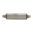 Load image into Gallery viewer, Flowmaster Super HP-2 Muffler 304SS - 2.50 Center In./2.50 Center Out - Moderate Sound - Side View