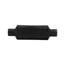 Load image into Gallery viewer, Flowmaster Super HP-2 Muffler 409SS - 2.00 Center In. / 2.00 Center Out - Aggressive Sound - Side View