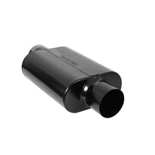Load image into Gallery viewer, Flowmaster Top Ten Race Muffler 409SS - 4.00 Center In / 4.00 Center Out - Aggressive Sound - Side View