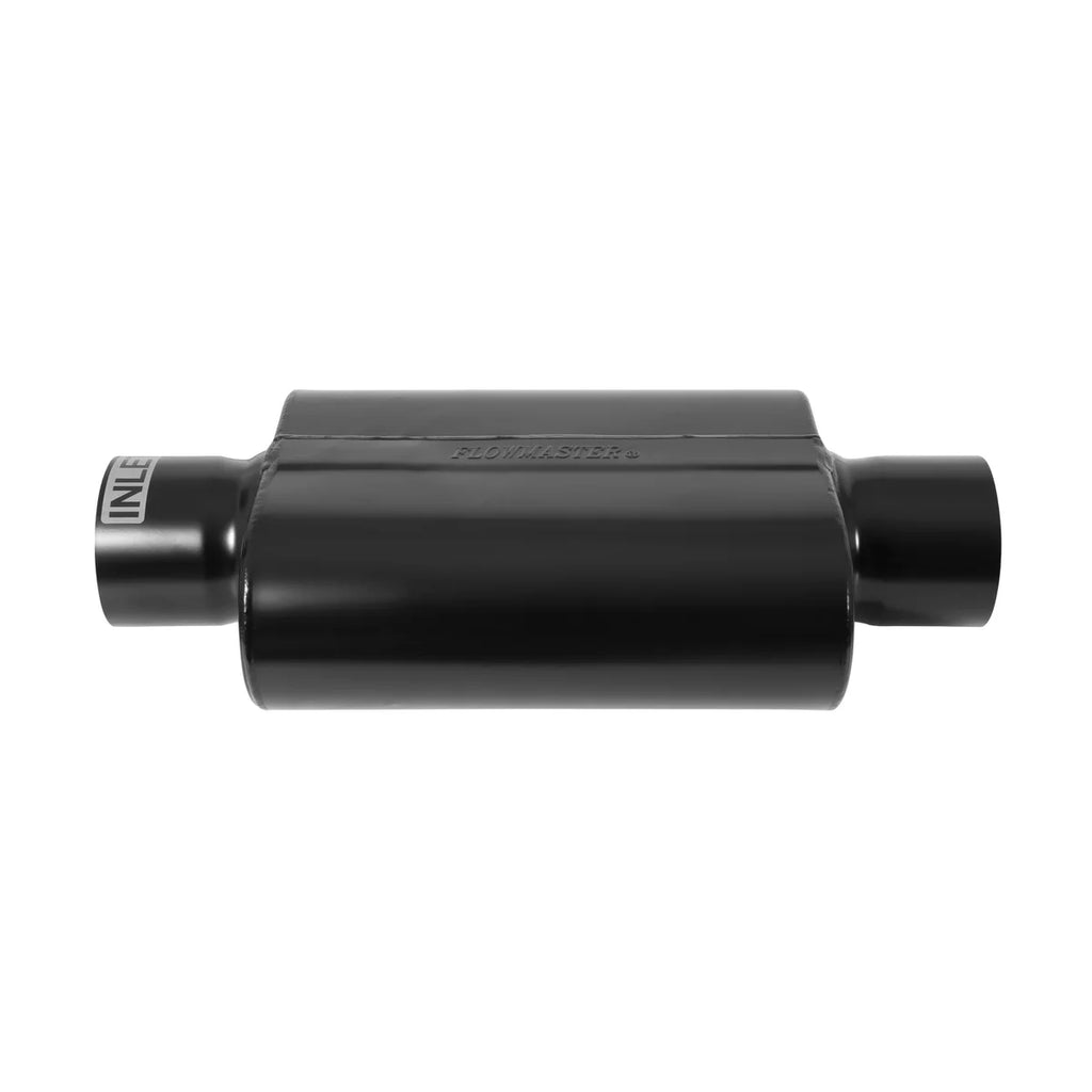 Flowmaster Top Ten Race Muffler 409SS - 4.00 Center In / 4.00 Center Out - Aggressive Sound - Installation View