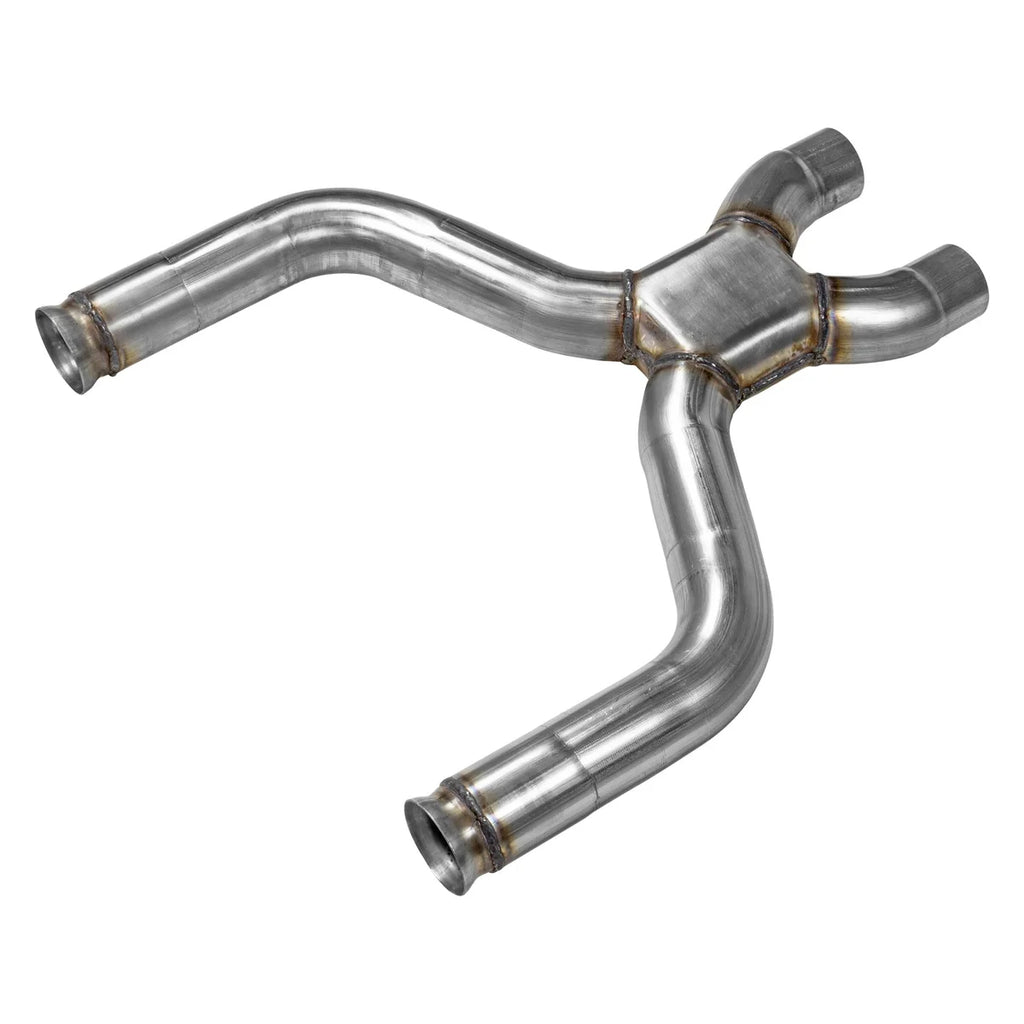 Flowmaster X-Pipe 3.0 in. stainless steel tubing. fits 2011-2014 Ford Mustang GT - Detail View