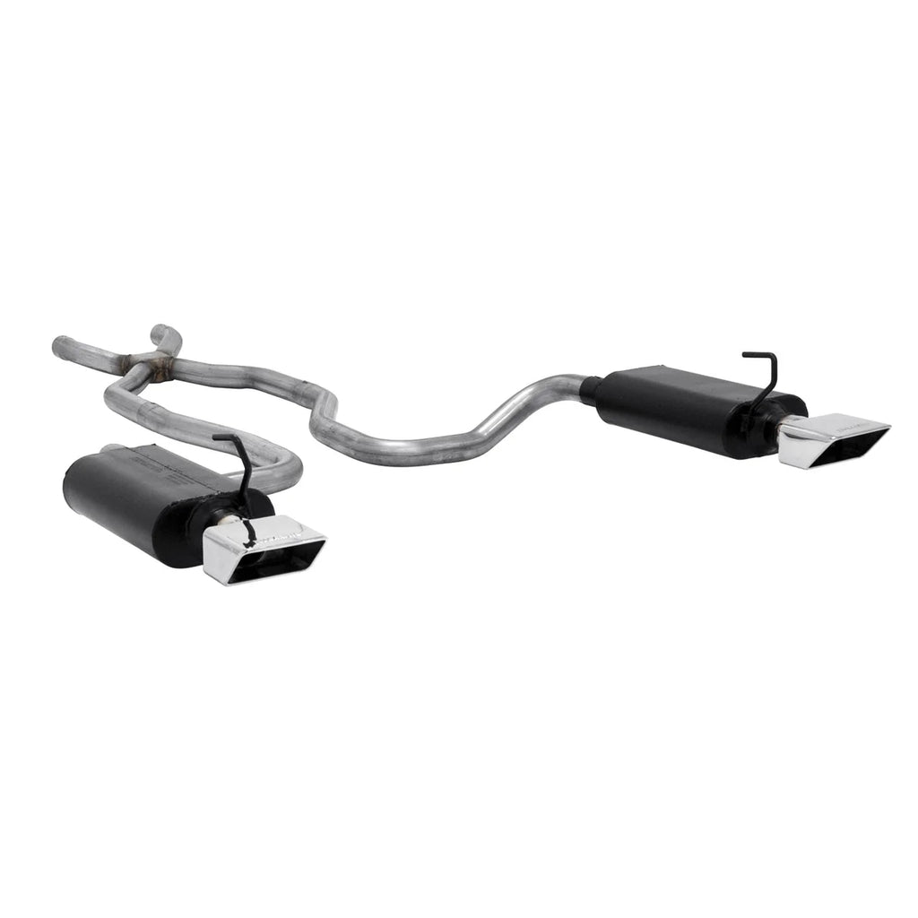 Flowmaster fits 1970-1973 Corvette Stingray with 350 Small Block Engine - Side View