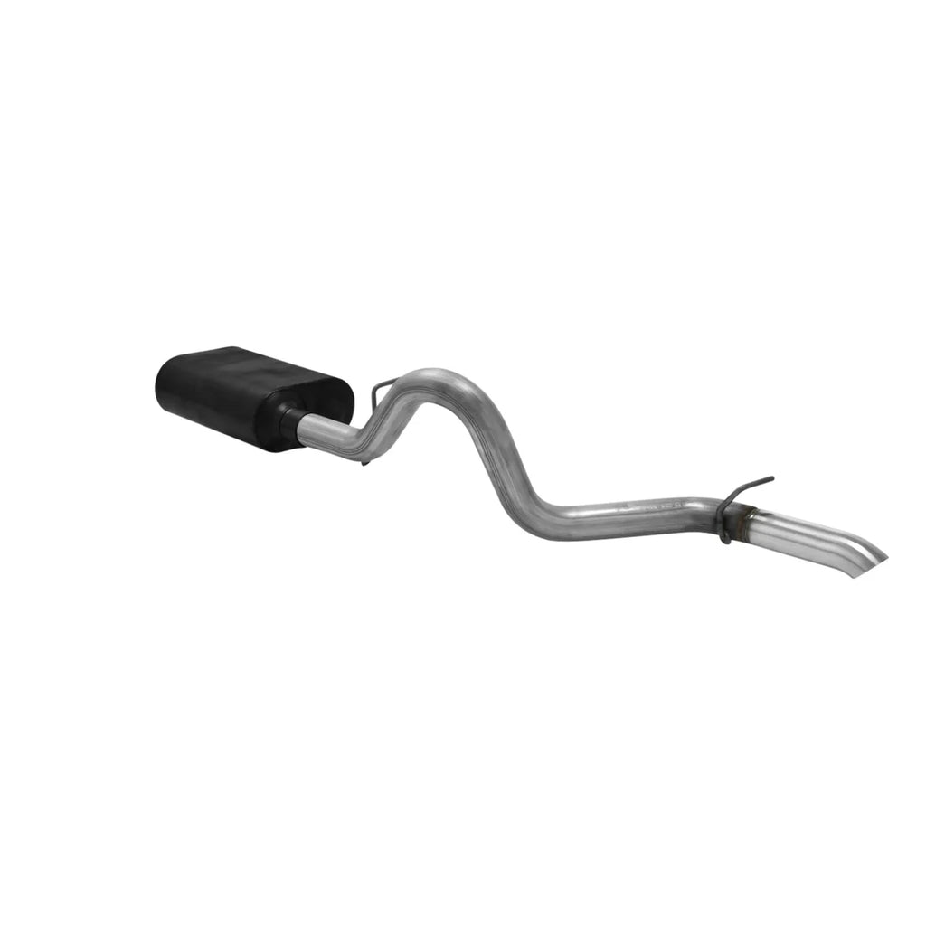 Flowmaster fits 1997-1999 Jeep Wrangler TJ, 2.5L or 4.0L engine - Side View