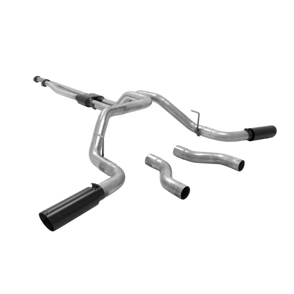 Flowmaster fits 2009-2021 Toyota Tundra 4.6L, 4.7L and 5.7L engines - Side View