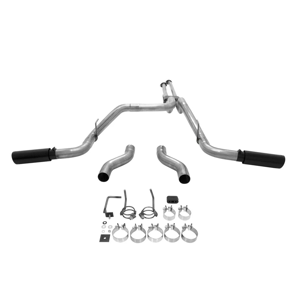 Flowmaster fits 2009-2021 Toyota Tundra 4.6L, 4.7L and 5.7L engines - Back View