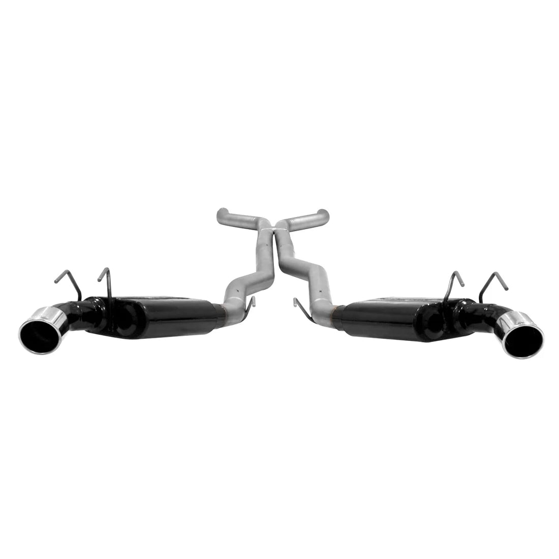 Flowmaster fits 2010-2013 Chevrolet Camaro SS with 6.2L engine - Back View