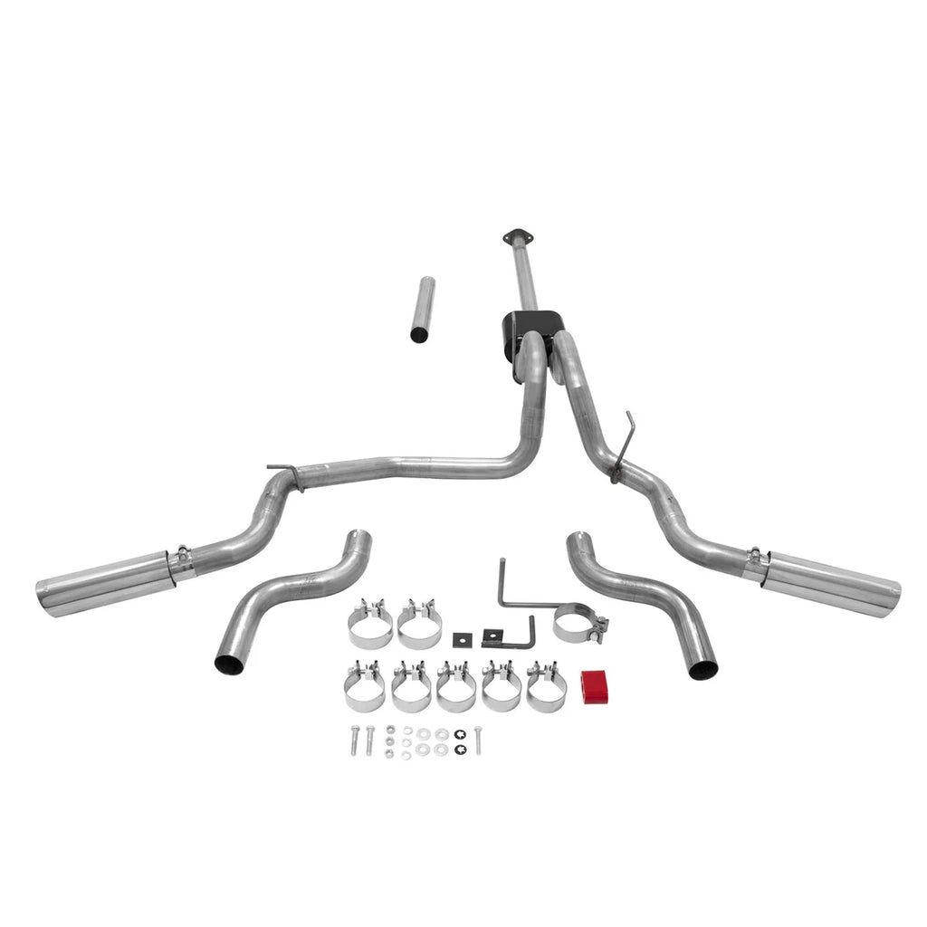 Flowmaster fits 2015-2020 Ford F-150 2.7L / 3.3L / 3.5L Ecoboost / 3.5L TiVCT / 5.0L - Back View