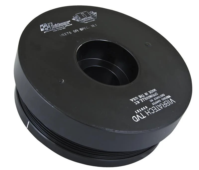 Fluidampr 11+ Chevy/GM 6.6L Duramax Diesel Damper - Back View