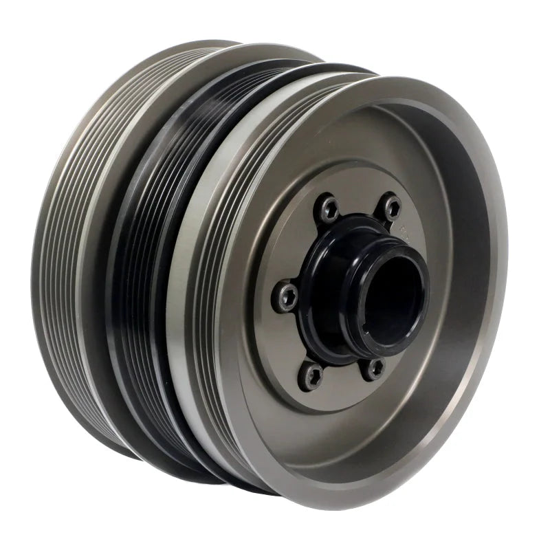 Fluidampr 12-15 Chevrolet Camaro ZL1 6.2L LSA Supercharged Steel Internally Balanced Damper - Side View