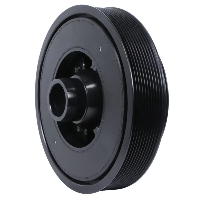 Fluidampr 15-21 Dodge Hellcat Charger/Challenger 6.2L Supercharged Steel Internally Balanced Damper - Back View