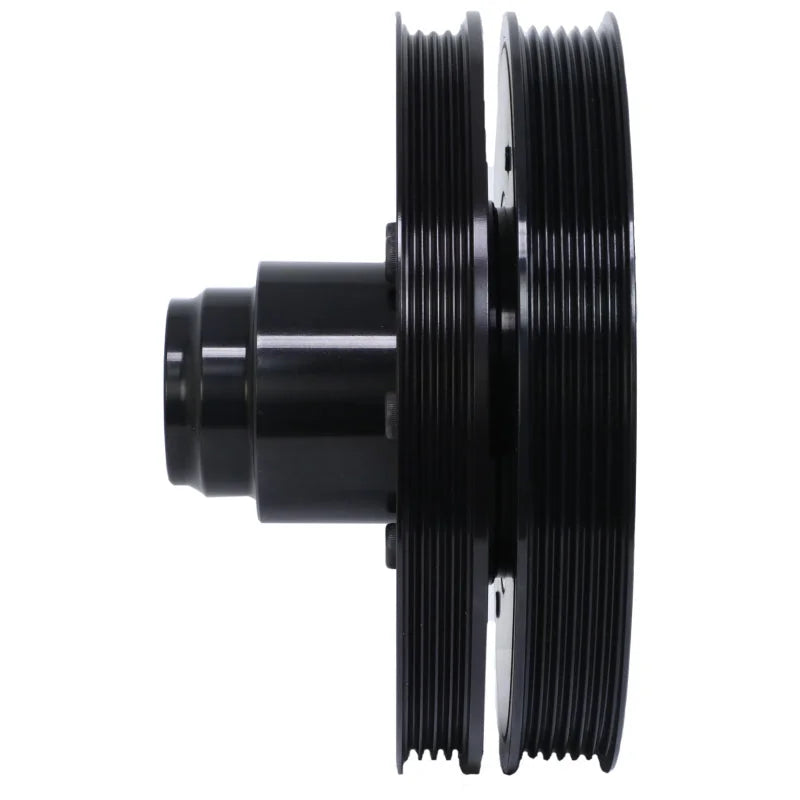 Fluidampr 19-22 GM/Chevy Duramax L8T Steel Externally Balanced Damper - Side View