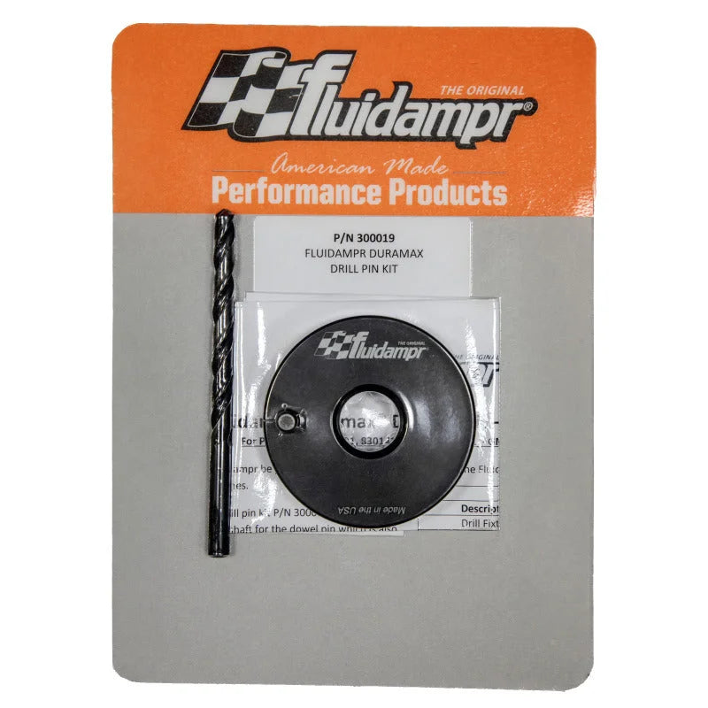 Fluidampr 2001+ Chevy/GM Duramax 6.6L Drill Pin Kit - Side View