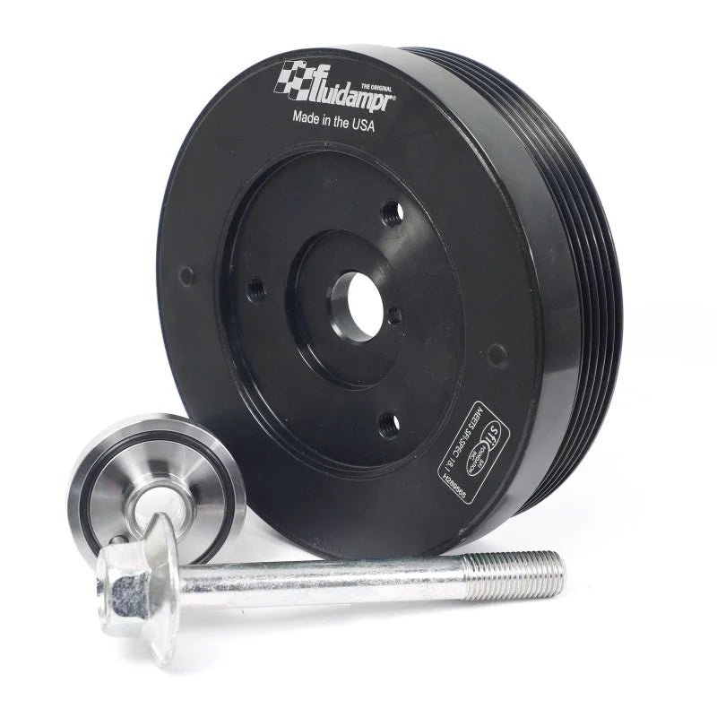 Fluidampr 2022+ Toyota GR86/Subaru BRZ (FA24F/FA24D) Steel Internally Balanced Damper w/Adapter Kit - Installation View