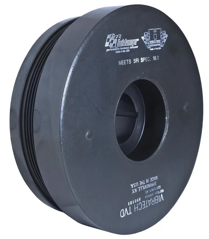 Fluidampr 6.6L GM Duramax 2001-2005 Steel Externally Balanced Damper - Main Product View