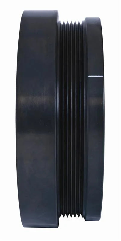 Fluidampr 6.6L GM Duramax 2001-2005 Steel Externally Balanced Damper - Side View