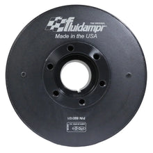 Load image into Gallery viewer, Fluidampr 6.6L GM Duramax 2001-2005 Steel Externally Balanced Damper - Back View