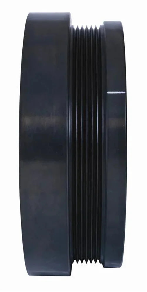 Fluidampr 6.6L GM Duramax 2001-2005 Steel Externally Balanced Damper - Side View