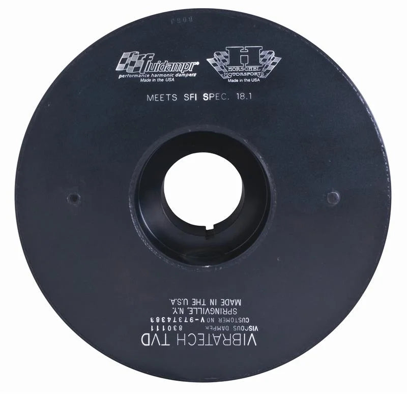 Fluidampr 6.6L GM Duramax 2006-2008 Steel Externally Balanced Damper - Additional View 6