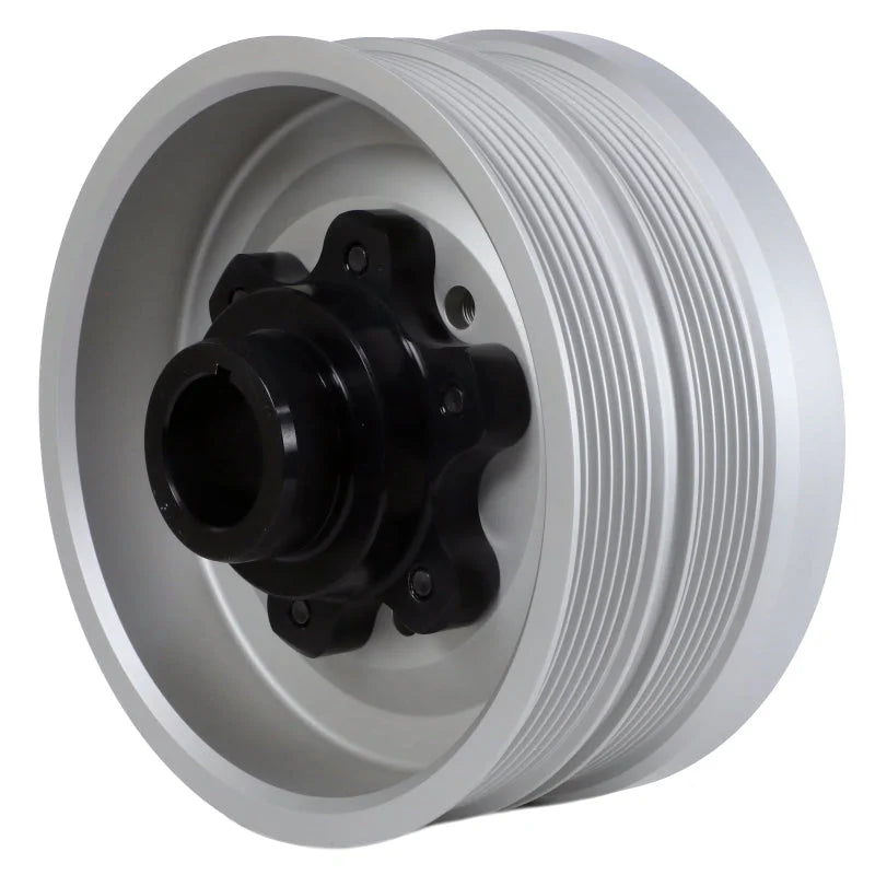Fluidampr Aluminum Internally Balanced Damper fits 2011-2024 Ford F-150 / Mustang 5.0L Coyote - Side View