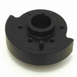 Load image into Gallery viewer, Fluidampr BBC Int Balanced Dual (1/4in &amp; 1/4in) Keyway Harmonic Balancer Adapter Hub (Hub Only) - Side View