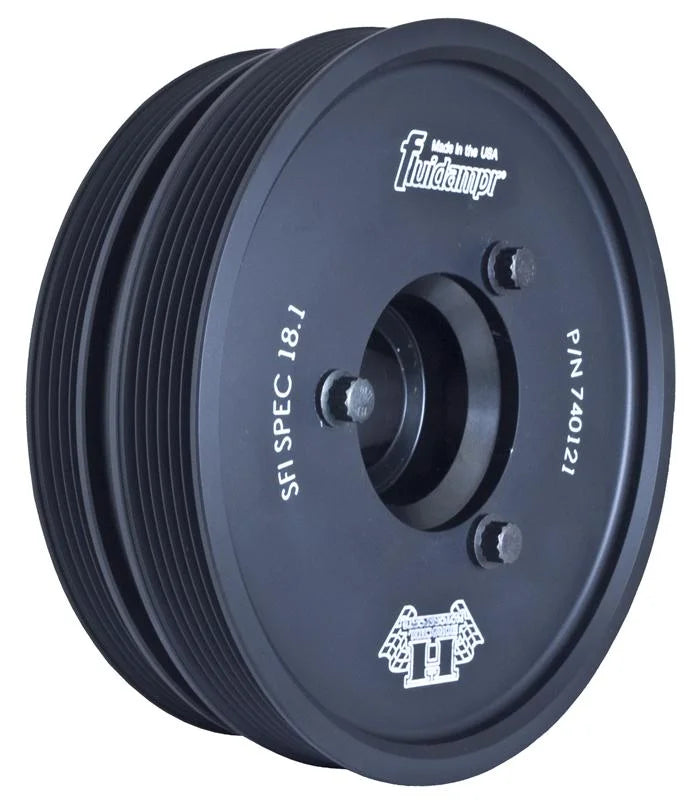 Fluidampr Chevy LS1 / LS6 Corvette Steel Internally Balanced Damper - Side View