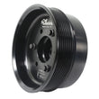 Load image into Gallery viewer, Fluidampr Chevy LSX 6-1/4in Damper w/Single 8 Rib 6.57in Dia Pulley Steel Internally Balanced Damper - Main Product View