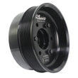 Load image into Gallery viewer, Fluidampr Chevy LSX 6-1/4in Damper w/Single 8 Rib 6.57in Dia Pulley Steel Internally Balanced Damper - Side View