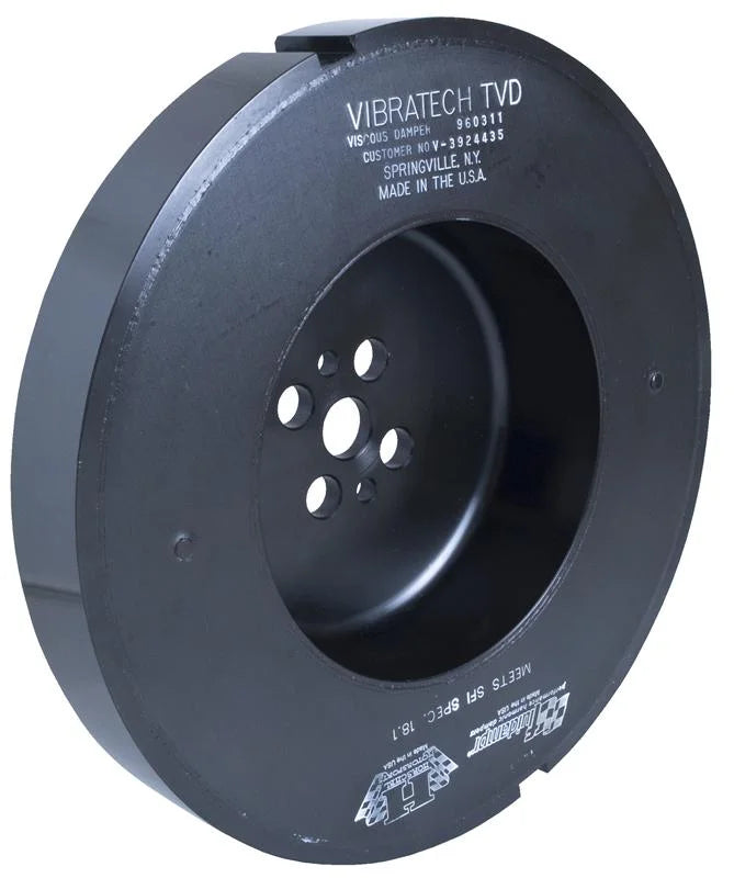 Fluidampr Dodge Cummins 5.9L 1992-1998 12V Steel Internally Balanced Damper - Side View