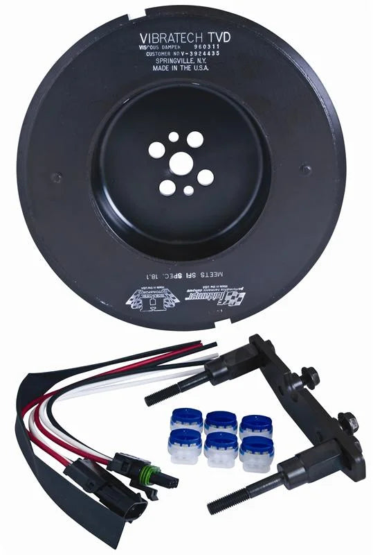 Fluidampr Dodge Cummins 5.9L 1992-1998 12V Steel Internally Balanced Damper - Installation View