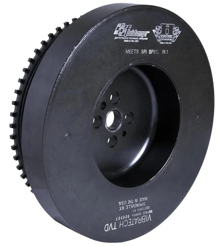 Fluidampr Dodge Cummins 6.7L Steel Internally Balanced Damper - Side View