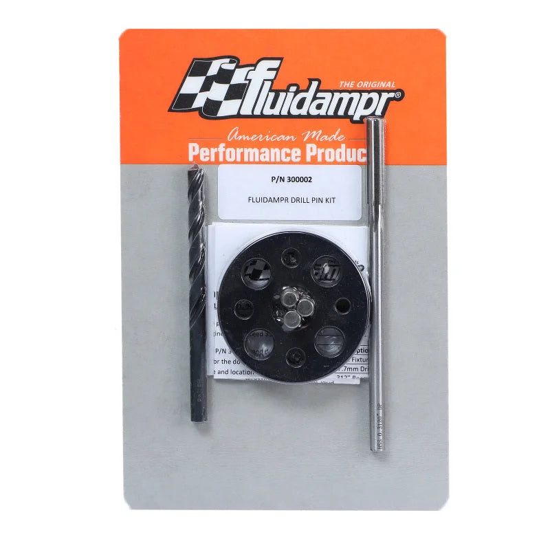 Fluidampr Dodge Cummins Drill Pin Kit - Installation View