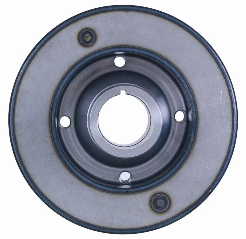 Fluidampr Ford 289 302 351 and 400 CID V-8 28 oz Ext Counterweight Steel Externally Balanced Damper - Side View