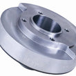 Load image into Gallery viewer, Fluidampr Ford 289 302 351 and 400 CID V-8 28 oz Ext Counterweight Steel Externally Balanced Damper - Back View