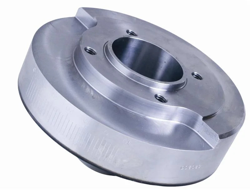 Fluidampr Ford 289 302 351 and 400 CID V-8 28 oz Ext Counterweight Steel Externally Balanced Damper - Back View