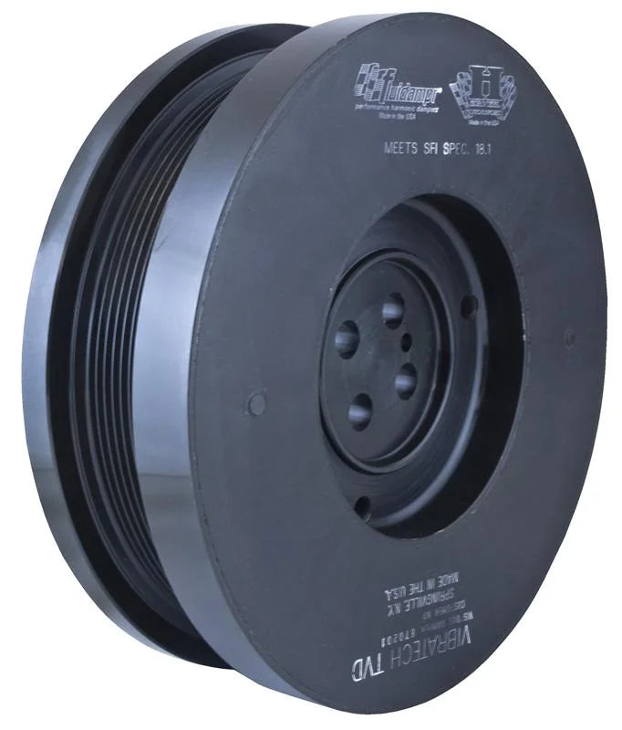 Fluidampr Ford PowerStroke 6.0L Steel Externally Balanced Damper - Main Product View