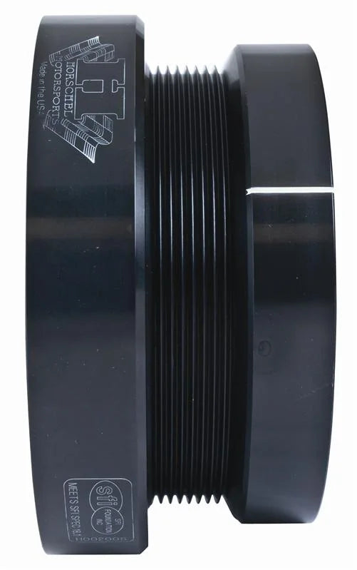 Fluidampr Ford PowerStroke 7.3L Early 1994-1997 Steel Externally Balanced Damper - Back View