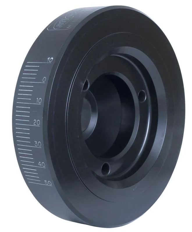 Fluidampr Honda All B Series 35% Underdrive Atl Pulley only Steel Internally Balanced Damper - Side View