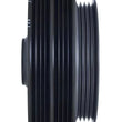 Load image into Gallery viewer, Fluidampr Honda All B Series PS Air / Alt Pulley Steel Internally Balanced Damper - Side View